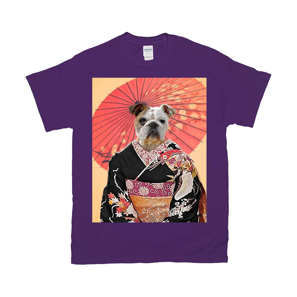 &#39;Memoirs Of Doggeisha&#39; Personalized Pet T-Shirt