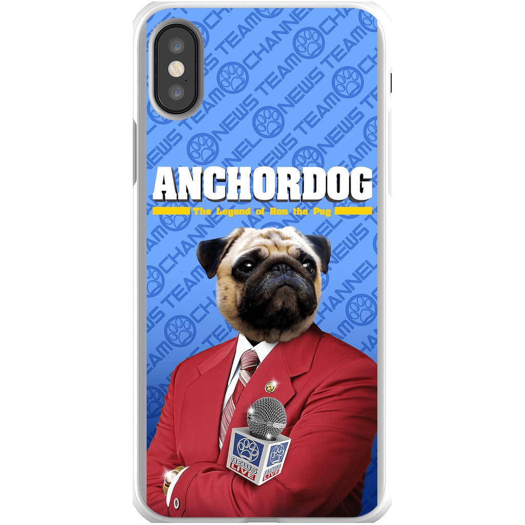 &#39;Anchordog&#39; Personalized Phone Case