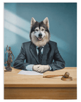 'The Lawyer' Personalized Pet Blanket