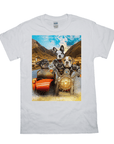 Camiseta personalizada con 3 mascotas 'Harley Wooferson' 