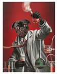 'The Mad Scientist' Personalized Pet Blanket