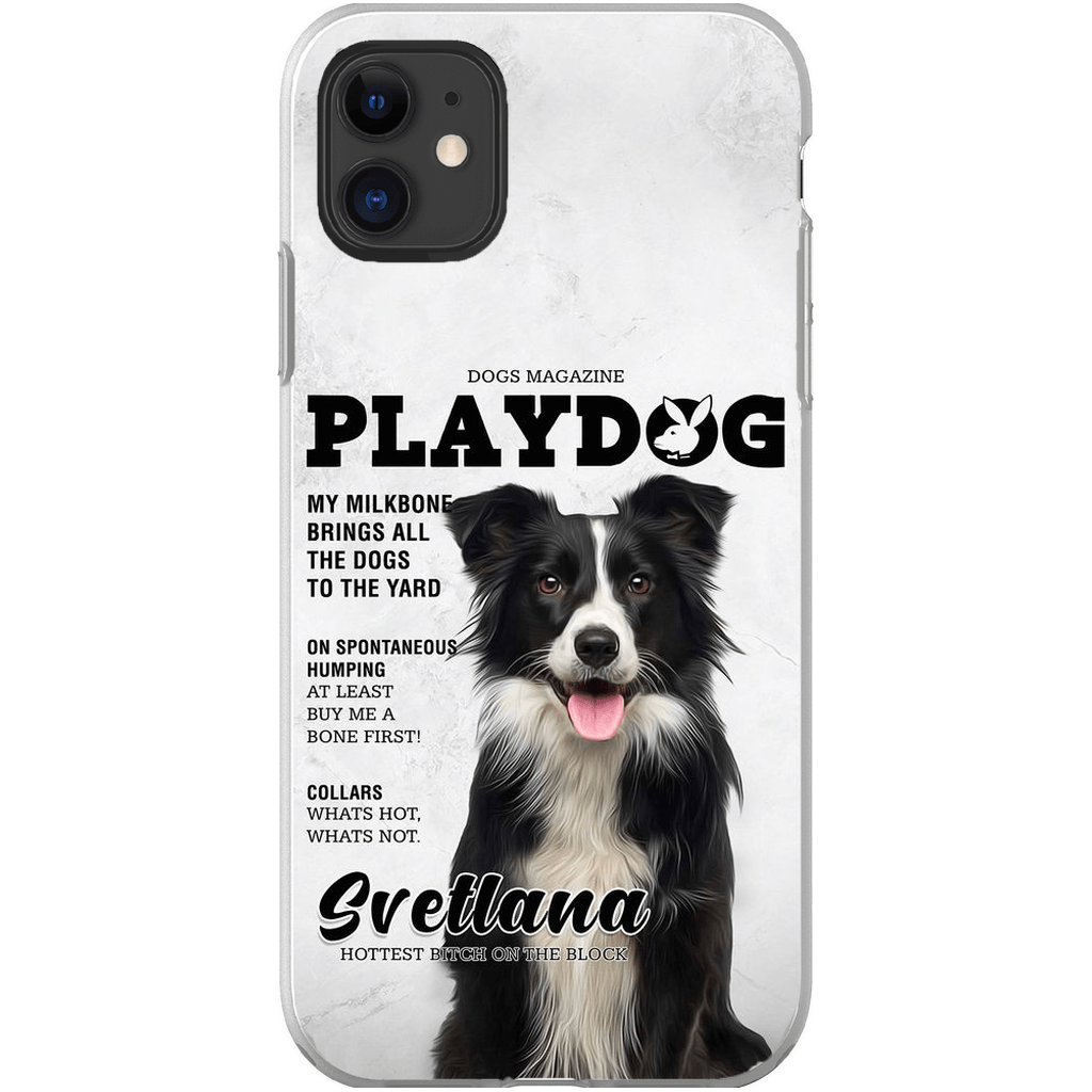 Funda para teléfono personalizada &#39;Playdog&#39;