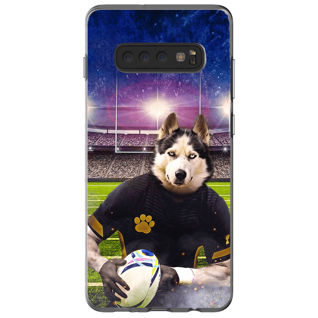 &#39;The Rugby Player&#39; Personalized Phone Case