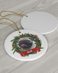 Personalized Pet Ornaments: Digital Illustration (8 Backgrounds)