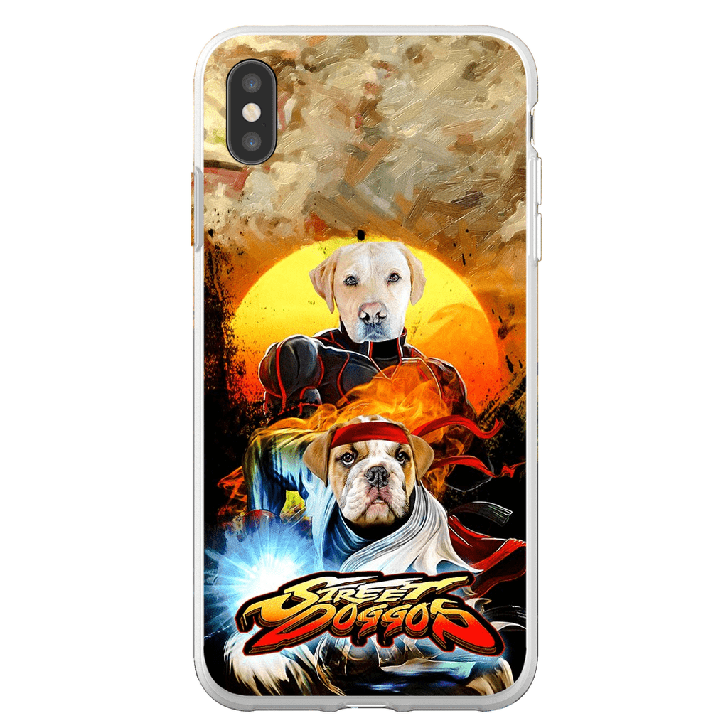 &#39;Street Doggos&#39; Personalized 2 Pet Phone Case