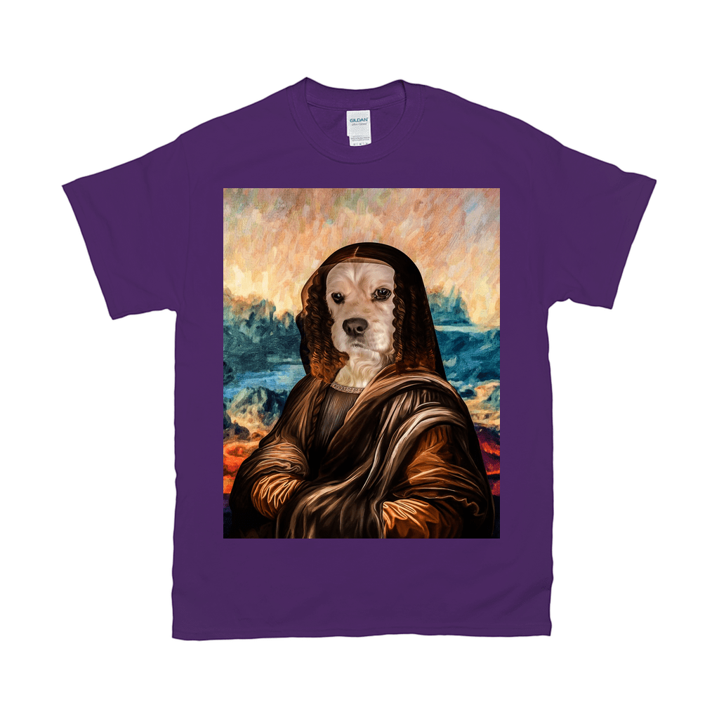 Camiseta personalizada para mascotas &#39;Dogga Lisa&#39; 