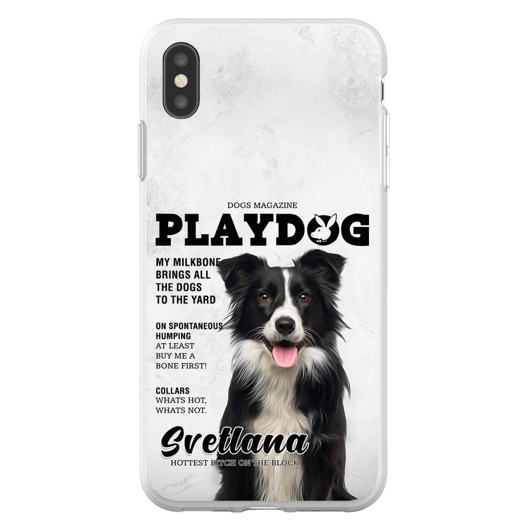 Funda para teléfono personalizada &#39;Playdog&#39;