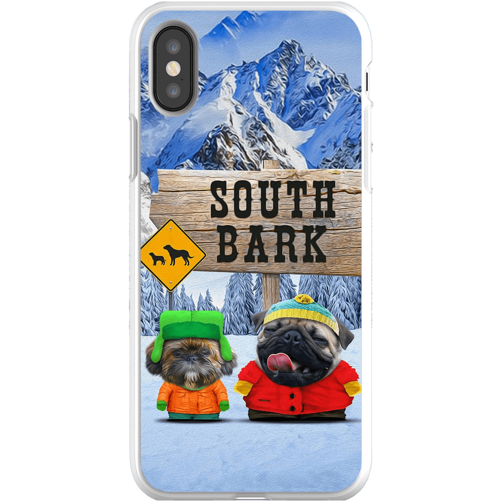 &#39;South Bark&#39; Personalized 2 Pet Phone Case