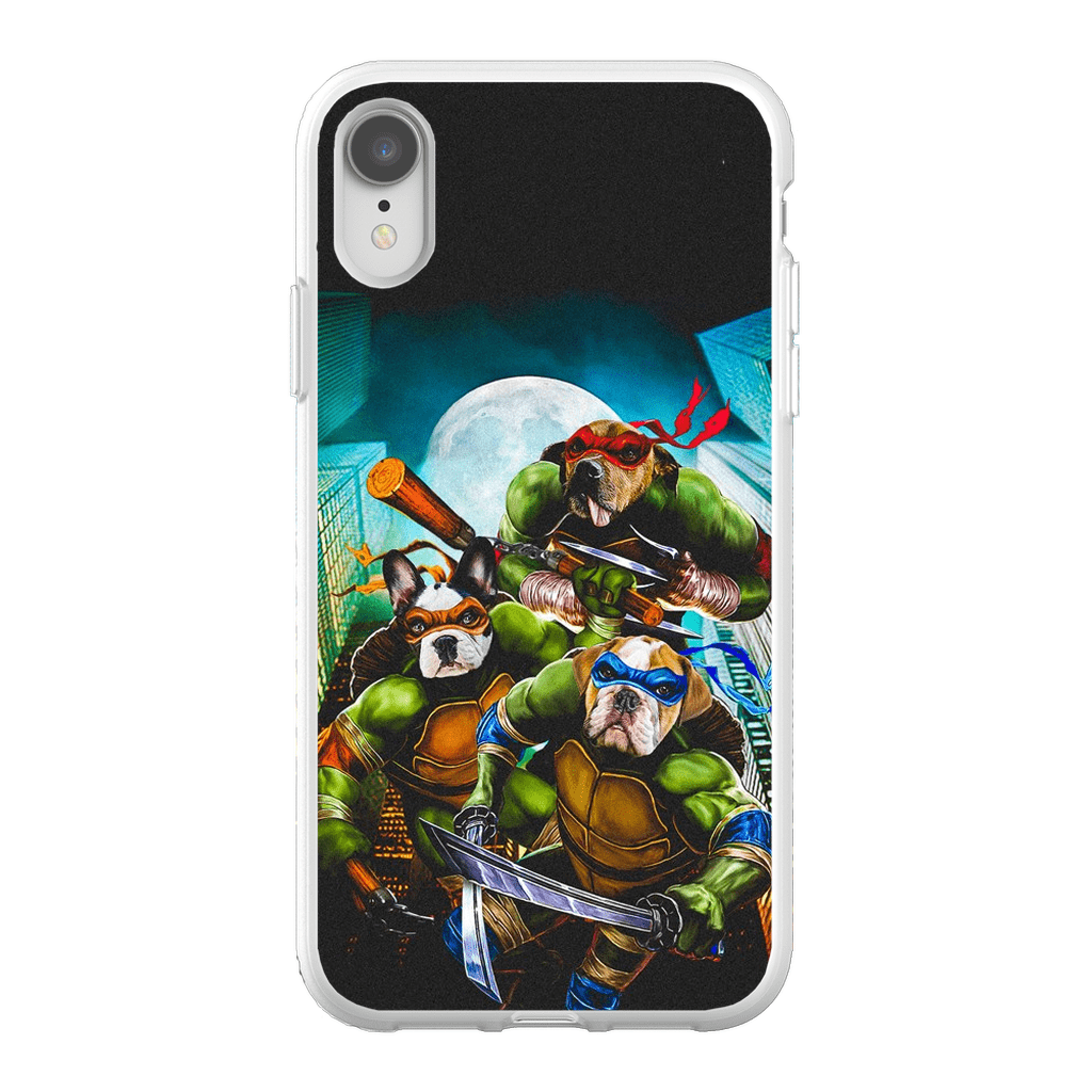 &#39;Teenage Mutant Ninja Doggos&#39; Personalized 3 Pet Phone Case