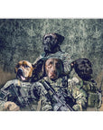 'The Army Veterans' Personalized 4 Pet Blanket