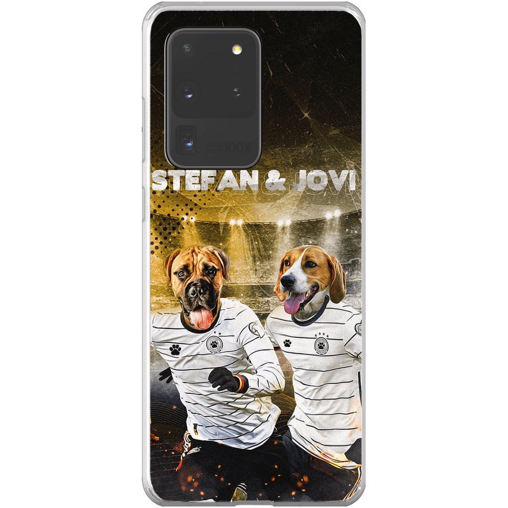 &#39;Germany Doggos&#39; Personalized 2 Pet Phone Case