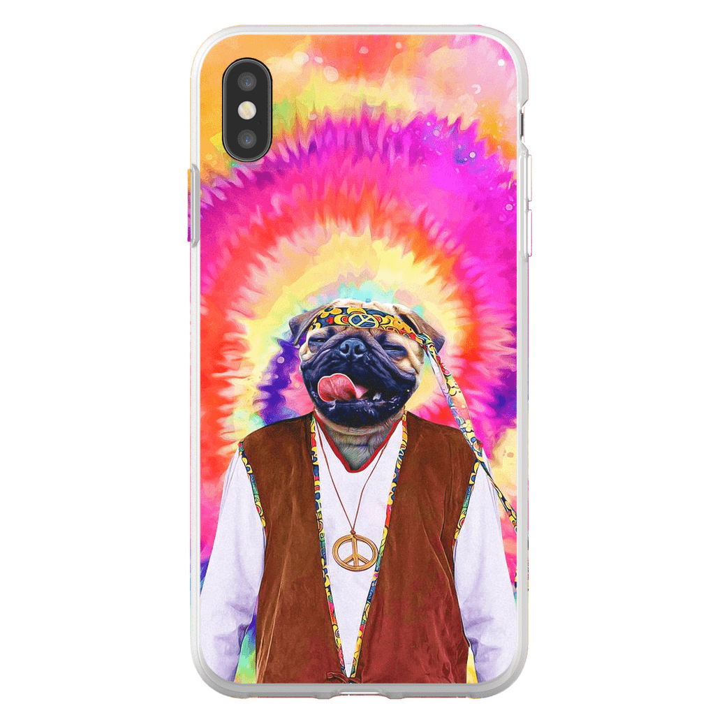 &#39;The Hippie (Male)&#39; Personalized Phone Case