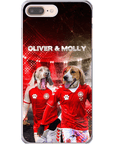 'Denmark Doggos' Personalized 2 Pet Phone Case