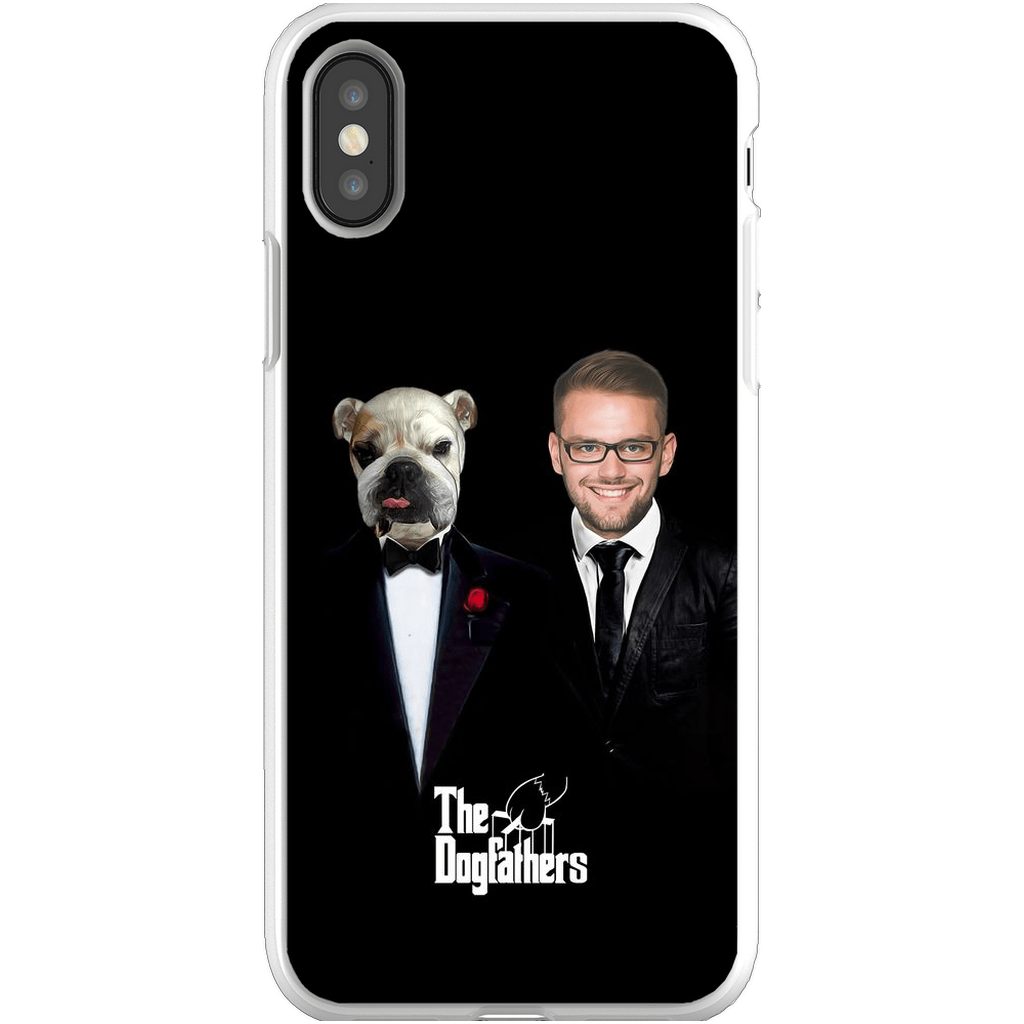 Funda personalizada para teléfono humano o mascota &#39;The Dogfathers&#39;