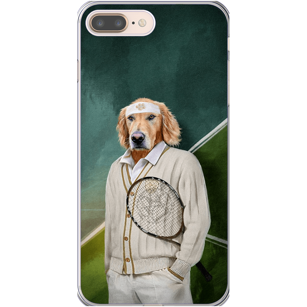 Funda para móvil personalizada &#39;Jugador de tenis&#39;