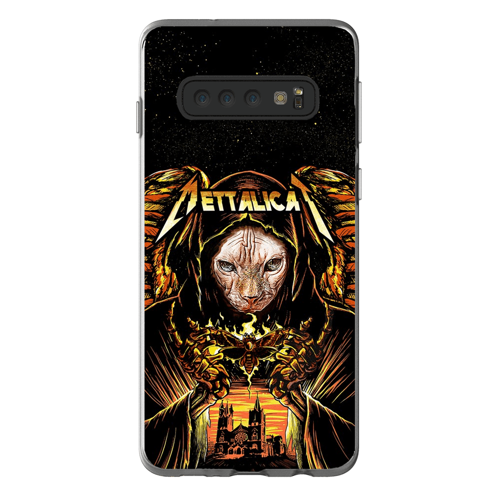 &#39;Mettalicat&#39; Personalized Phone Case