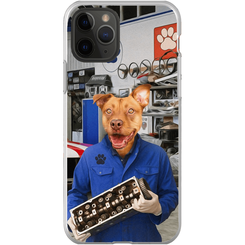 &#39;The Mechanic&#39; Personalized Phone Case