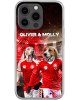 'Denmark Doggos' Personalized 2 Pet Phone Case