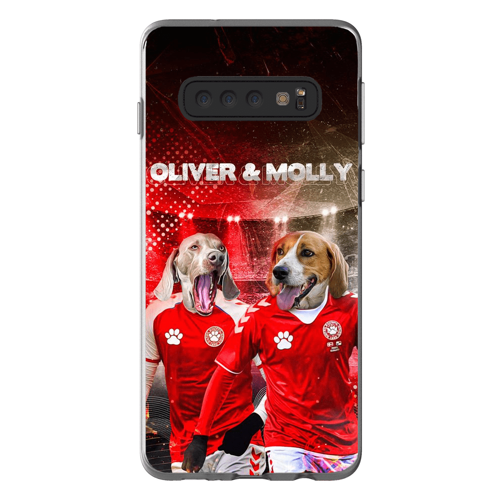 &#39;Denmark Doggos&#39; Personalized 2 Pet Phone Case