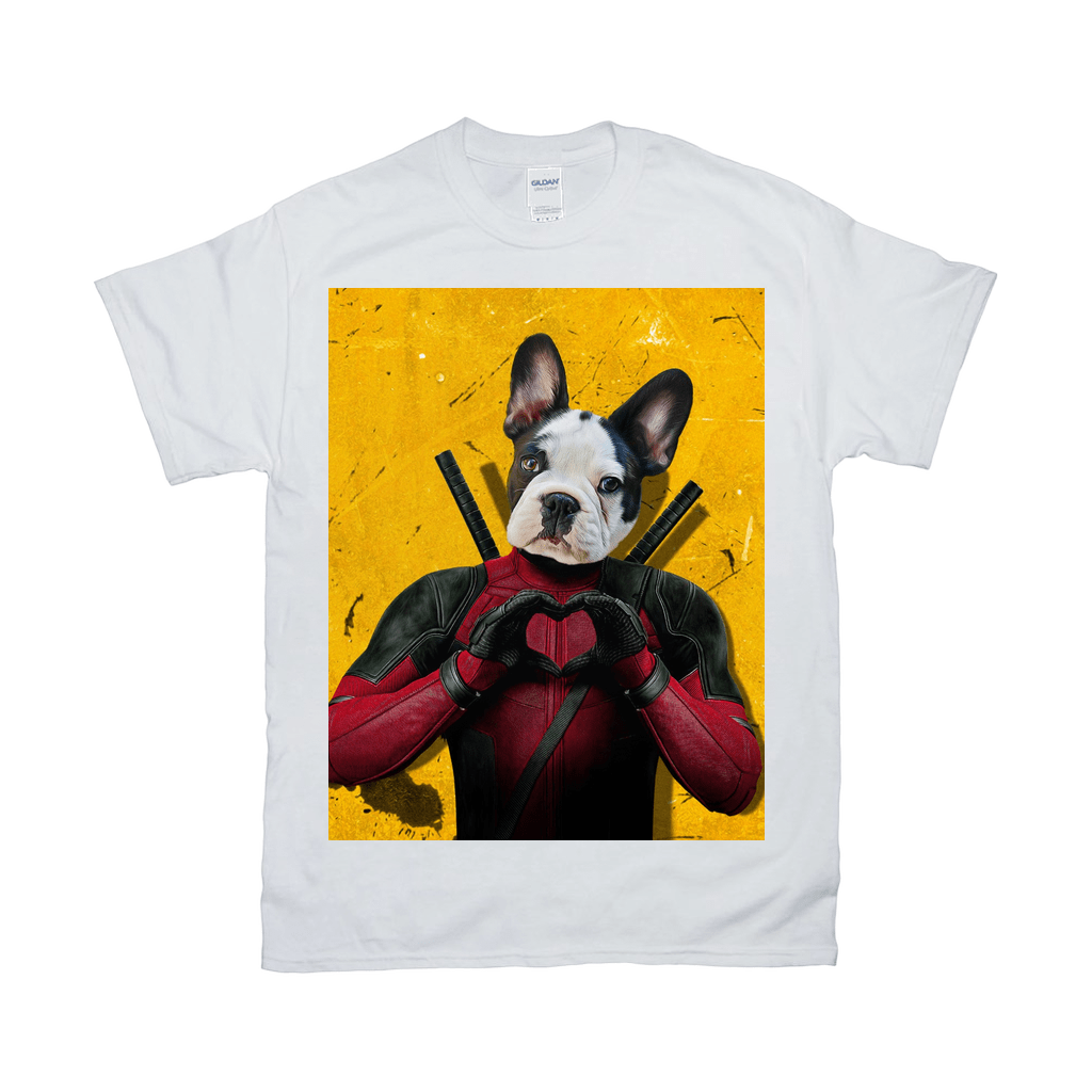 Camiseta personalizada para mascotas &#39;Deadpaw&#39;