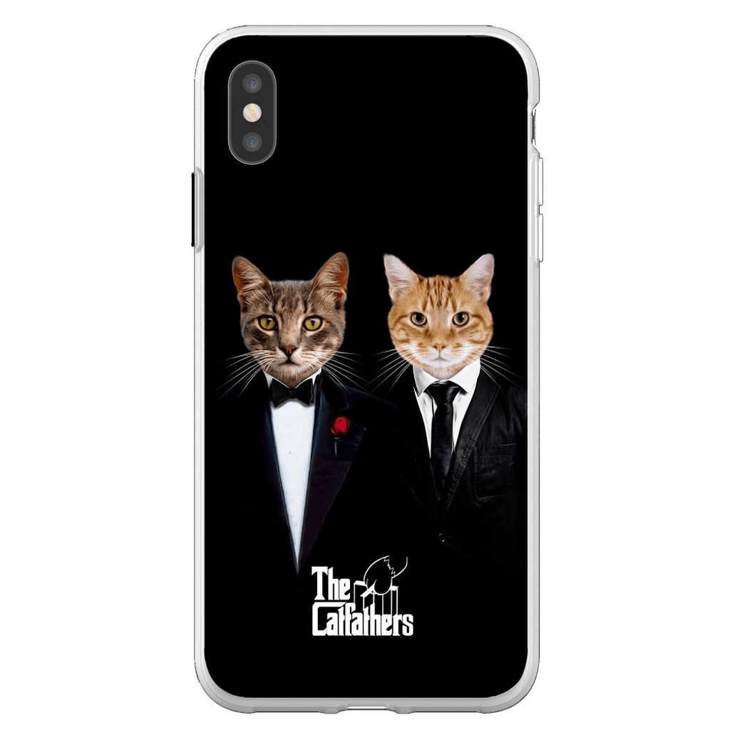 &#39;The Catfathers&#39; Personalized 2 Pet Phone Case