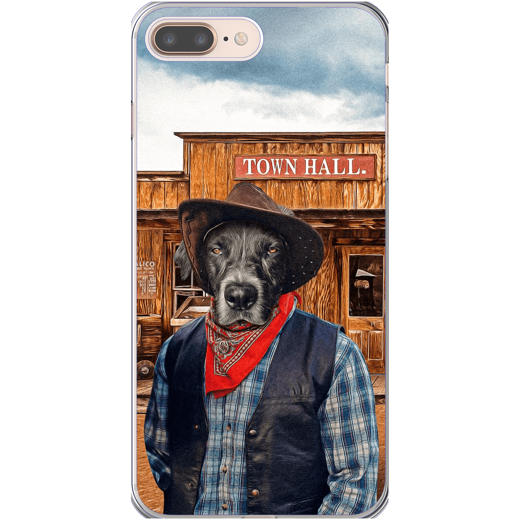 &#39;The Cowboy&#39; Personalized Phone Case