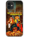 'The Doggies' Funda personalizada para teléfono con 4 mascotas