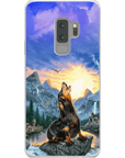 'The Retro Wolf' Personalized Phone Case