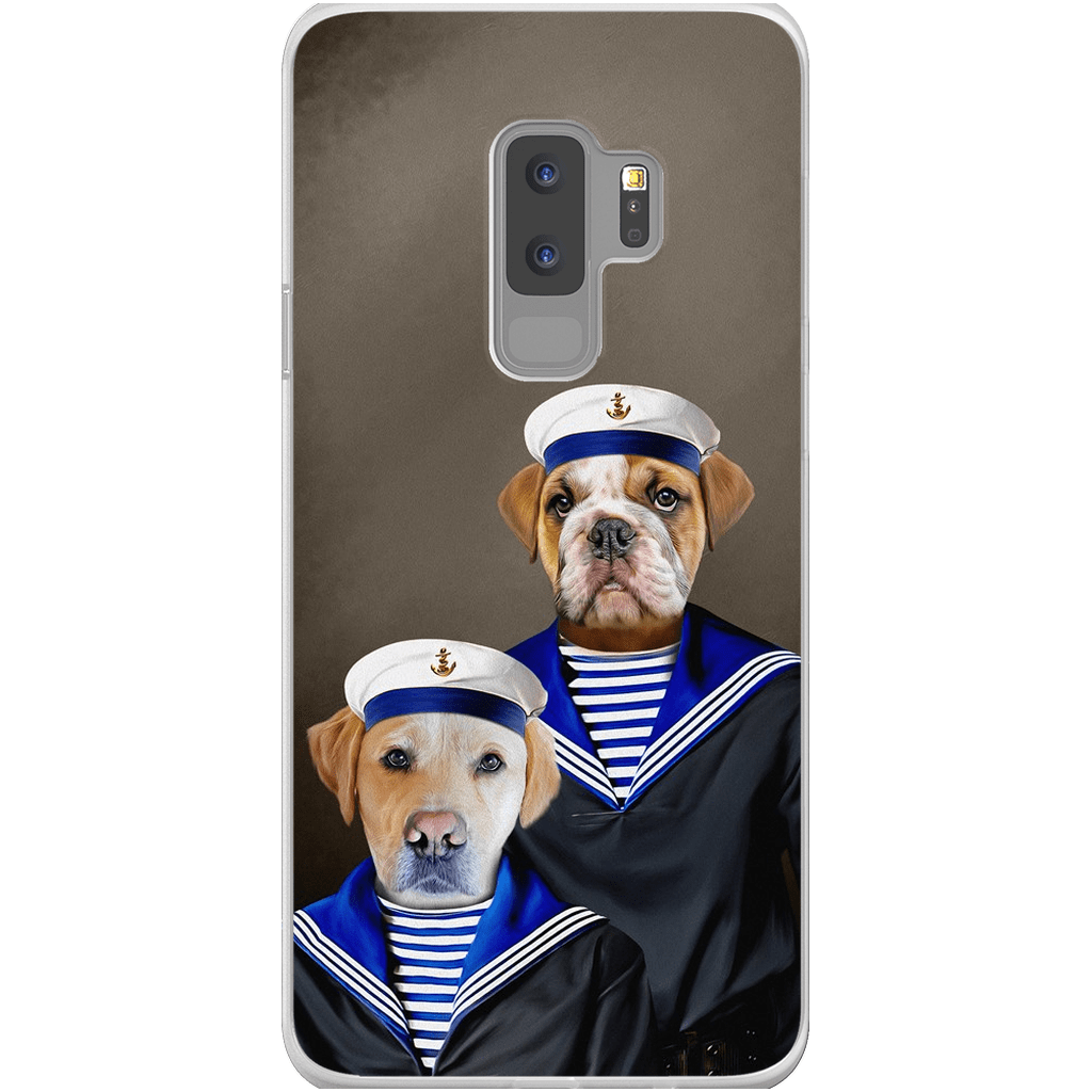 &#39;The Sailors&#39; Personalized 2 Pet Phone Case