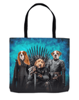 'Game of Bones' Personalized 3 Pet Tote Bag