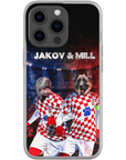 'Croatia Doggos' Personalized 2 Pet Phone Case