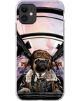 'The Pilot' Personalized Phone Case