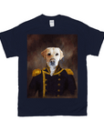 'The Captain' Personalized Pet T-Shirt