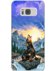 'The Retro Wolf' Personalized Phone Case