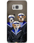 'The Sailors' Personalized 3 Pet Phone Case