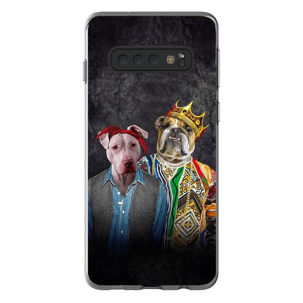 &#39;2Paw And Notorious D.O.G.&#39; Personalized 2 Pet Phone Case