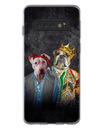 Funda personalizada para teléfono con 2 mascotas '2Paw And Notorious DOG'