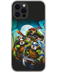 'Teenage Mutant Ninja Doggos' Personalized 3 Pet Phone Case