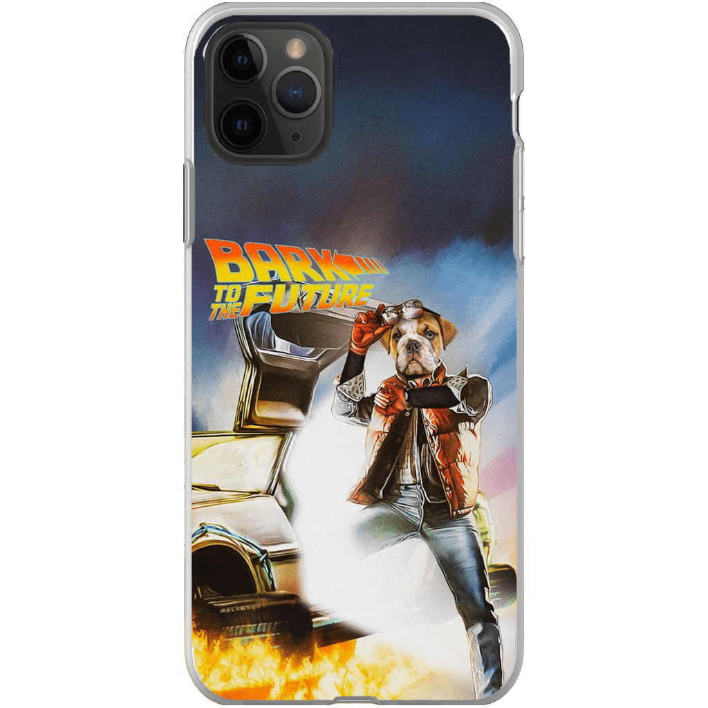 &#39;Bark to the Future&#39; Personalized Phone Case