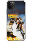 'Bark to the Future' Personalized Phone Case