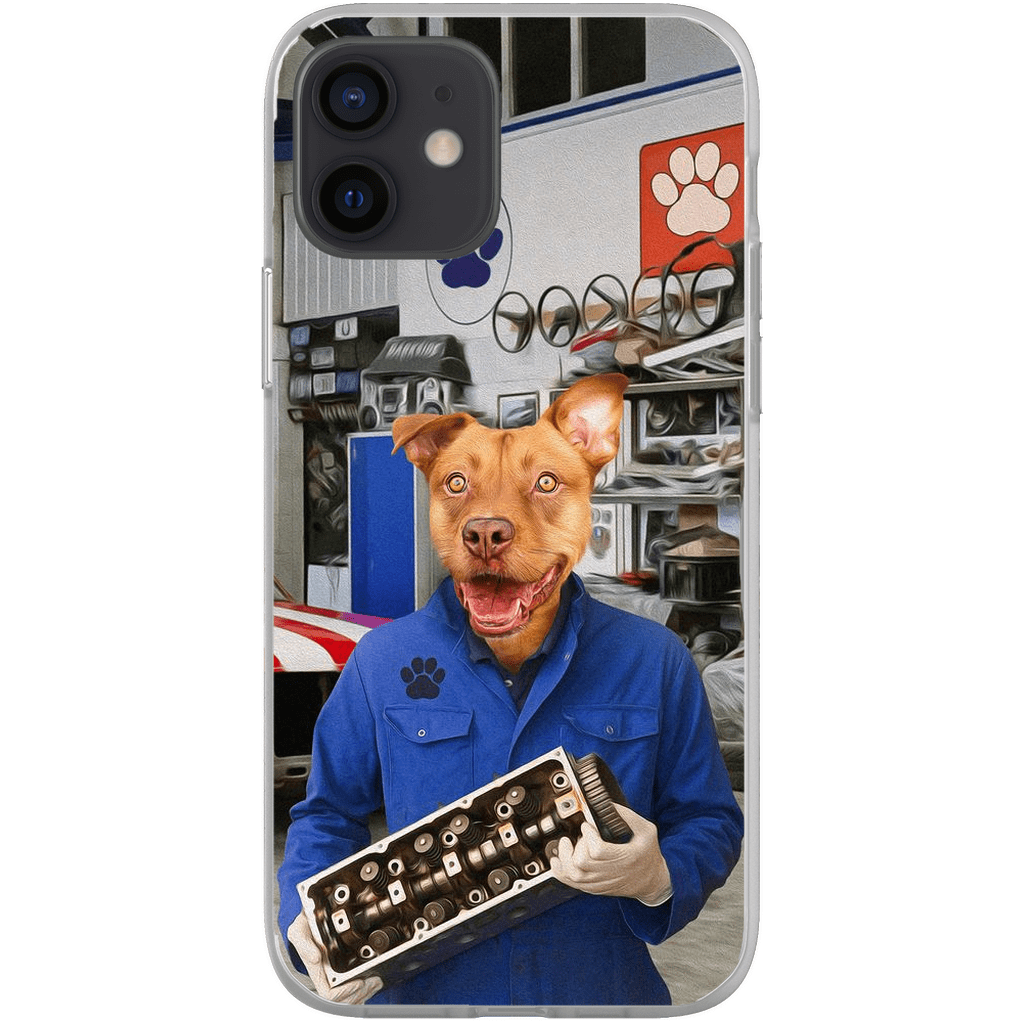 &#39;The Mechanic&#39; Personalized Phone Case