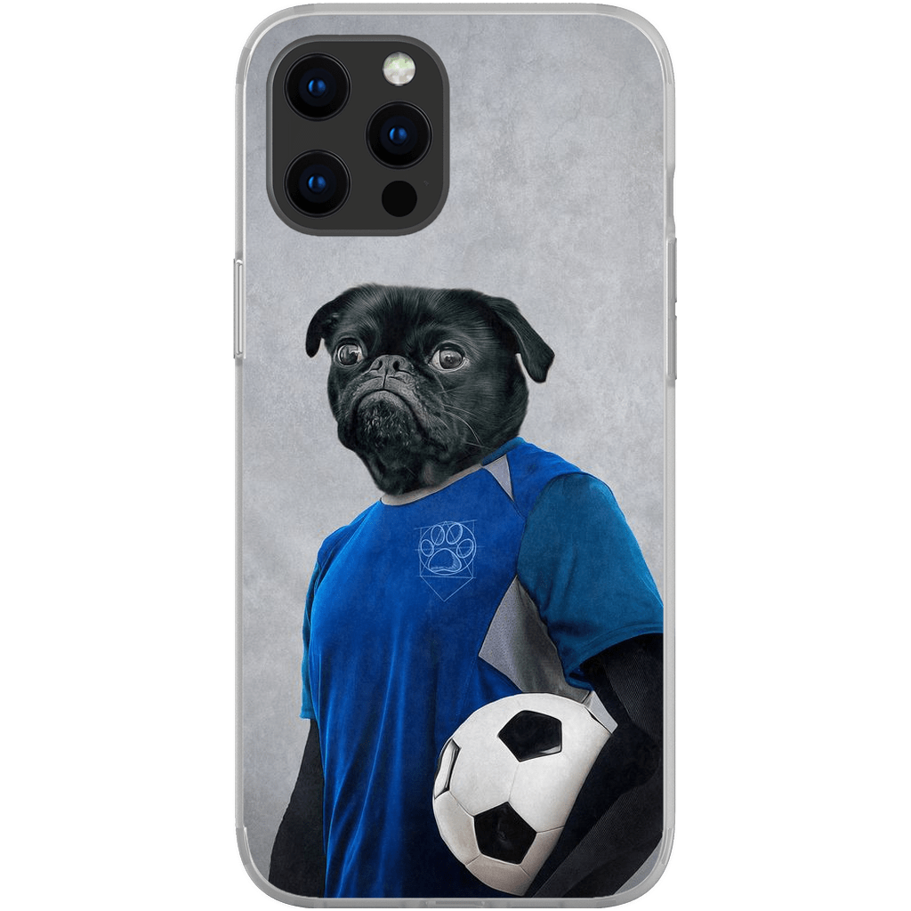 &#39;The Soccer Player&#39; Personalized Phone Case