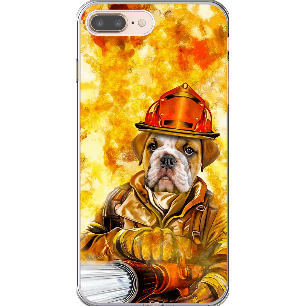 &#39;The Firefighter&#39; Personalized Phone Case