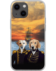 'The Explorers' Personalized 2 Pet Phone Case