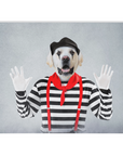 'The Mime' Personalized Pet Blanket