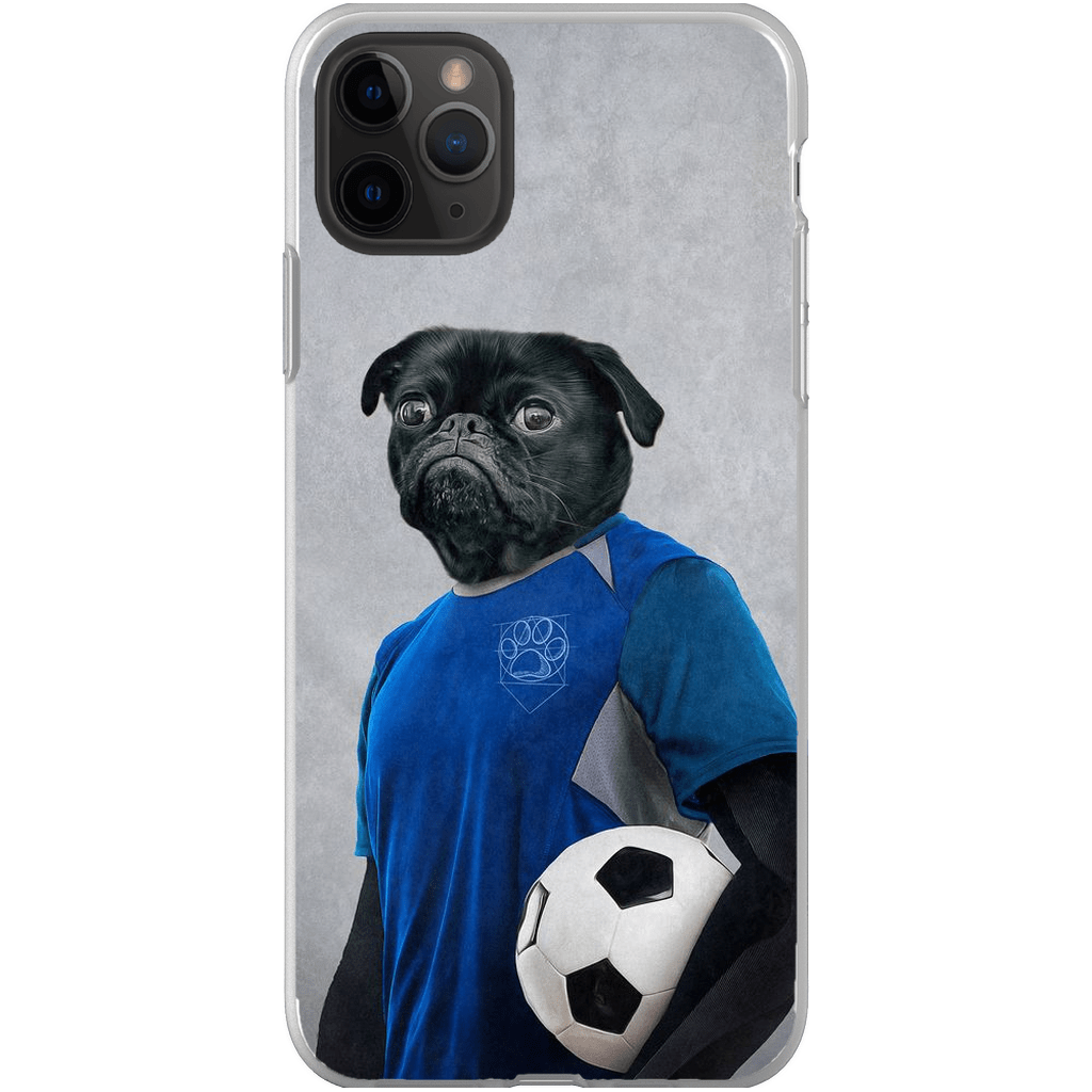 &#39;The Soccer Player&#39; Personalized Phone Case