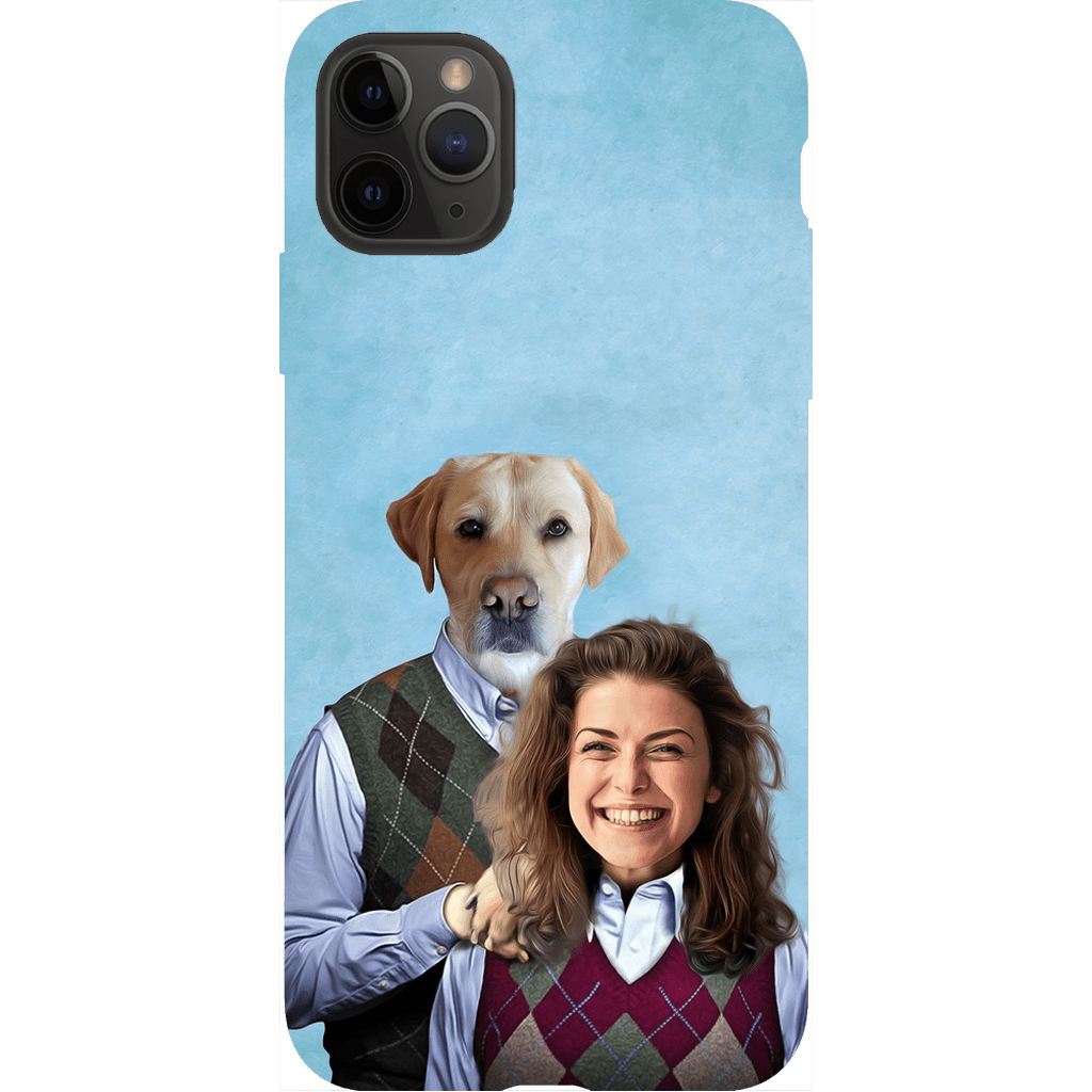 Funda para teléfono personalizada &#39;Step Doggo &amp;amp; Human (hembra)&#39;