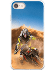 'The Motocross Rider' Personalized Phone Case