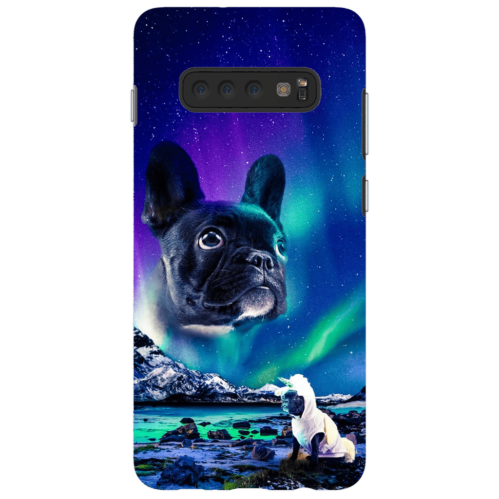 Funda para móvil personalizada &#39;Majestic Northern Lights&#39;