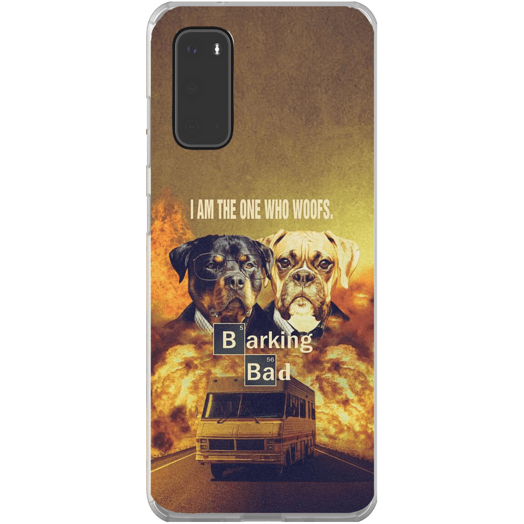 &#39;Barking Bad&#39; Personalized 2 Pet Phone Case